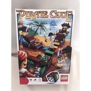 Lego Pirate Code Game Lego 3840 Set and Board Game Retired Discontinued 2009